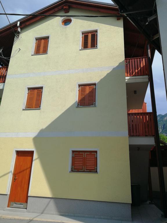 Hisa Kranjc Daire Kobarid Dış mekan fotoğraf